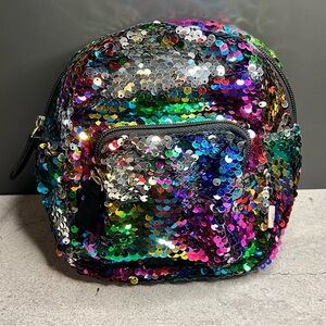 Sparkling Sequin Kids Mini Backpack